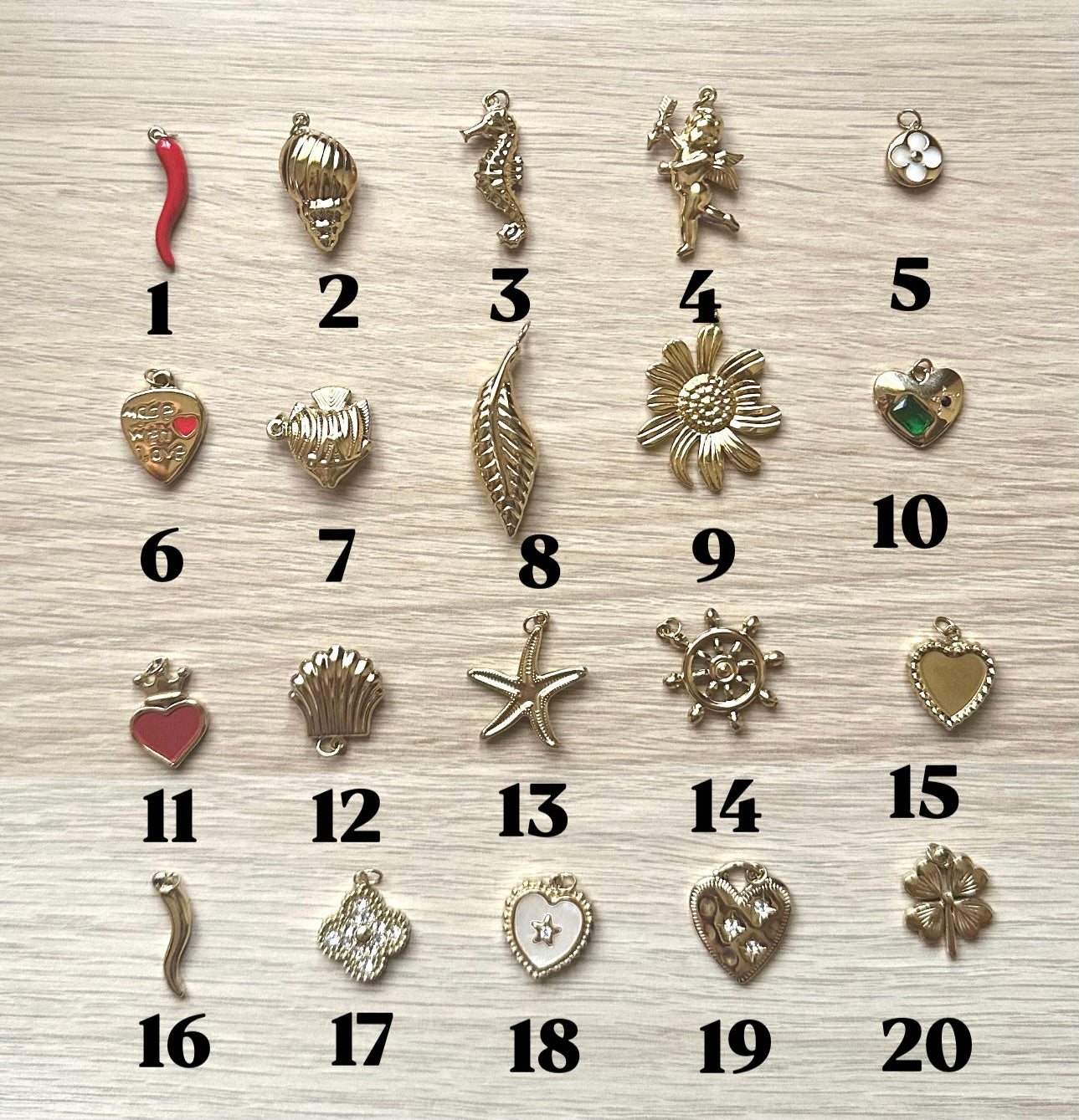 Charms Golden