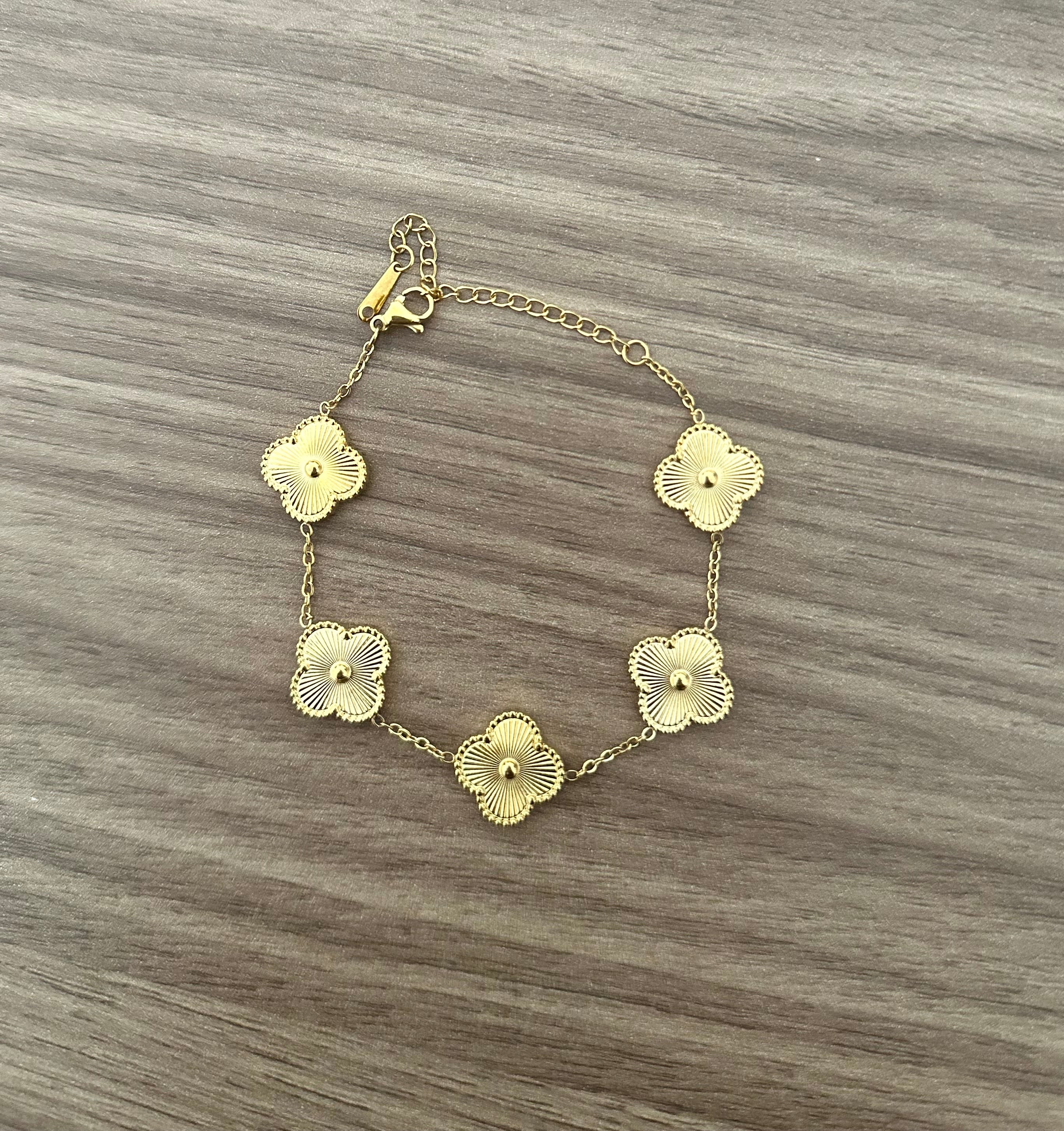 Bracelet Clover - Gold