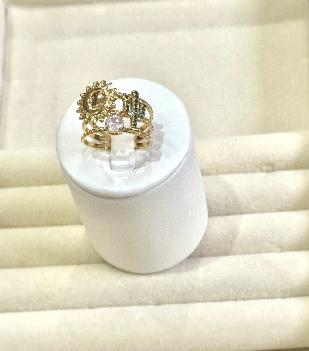 Bague Cactus
