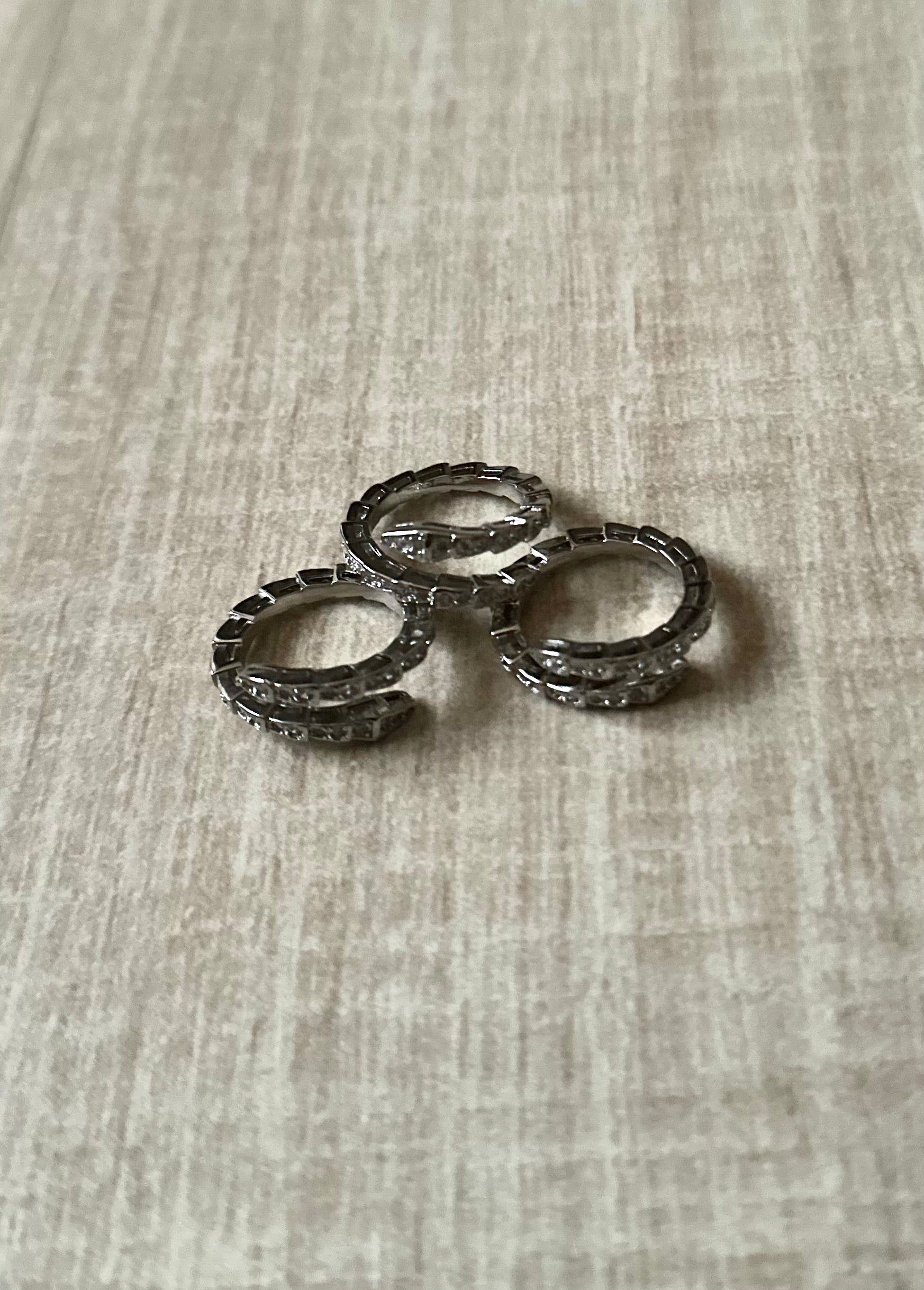 Bague Serpenti Argent