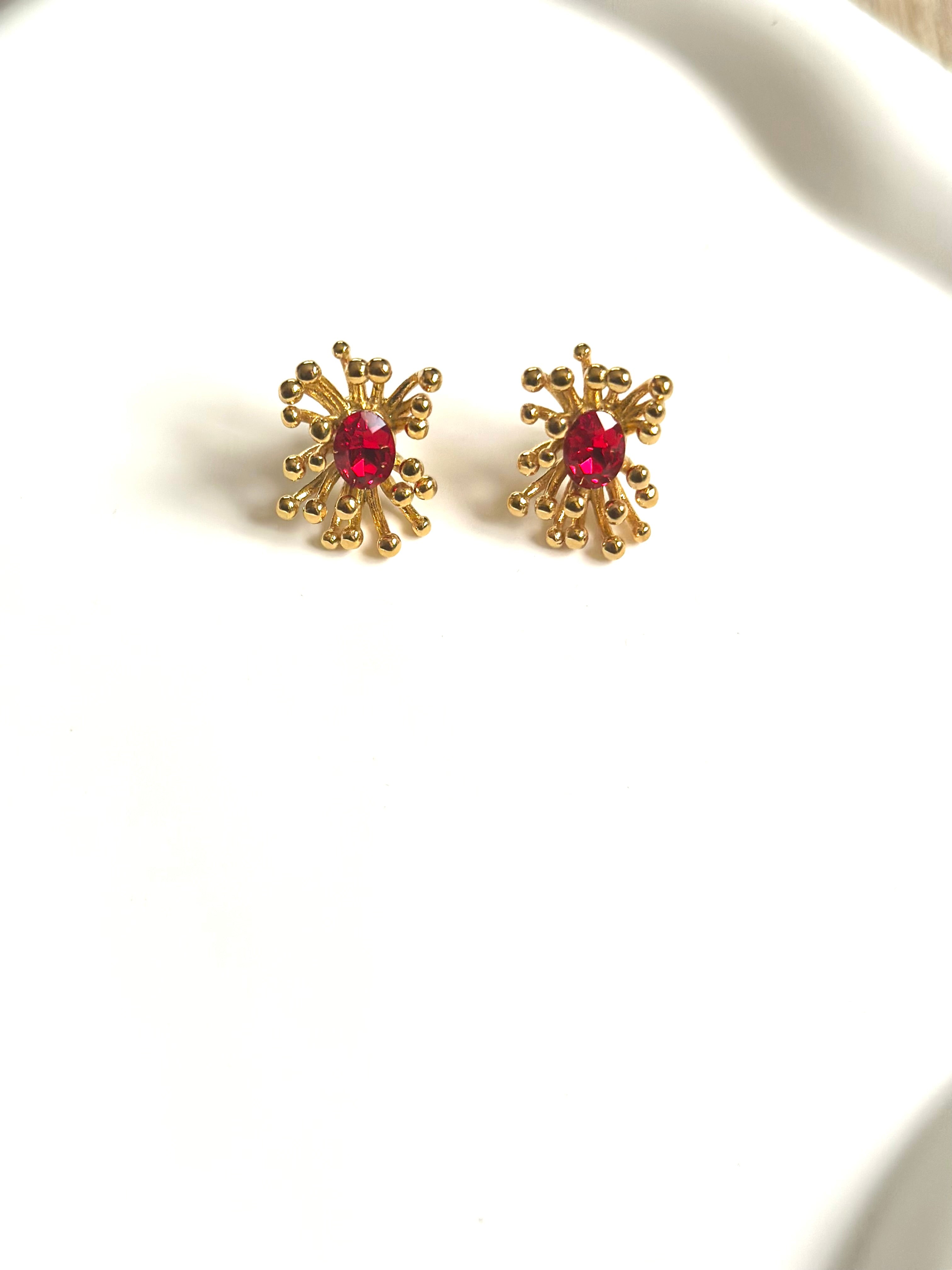 Boucles d’oreilles Ruby