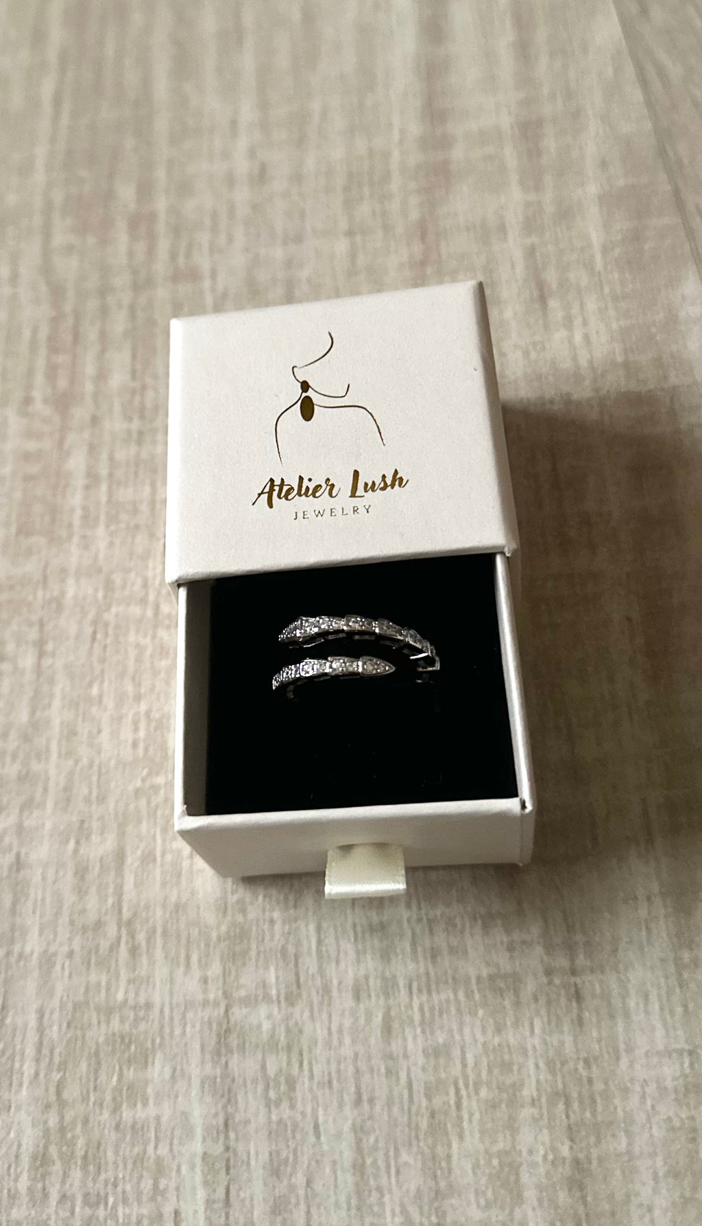 Bague Serpenti Argent