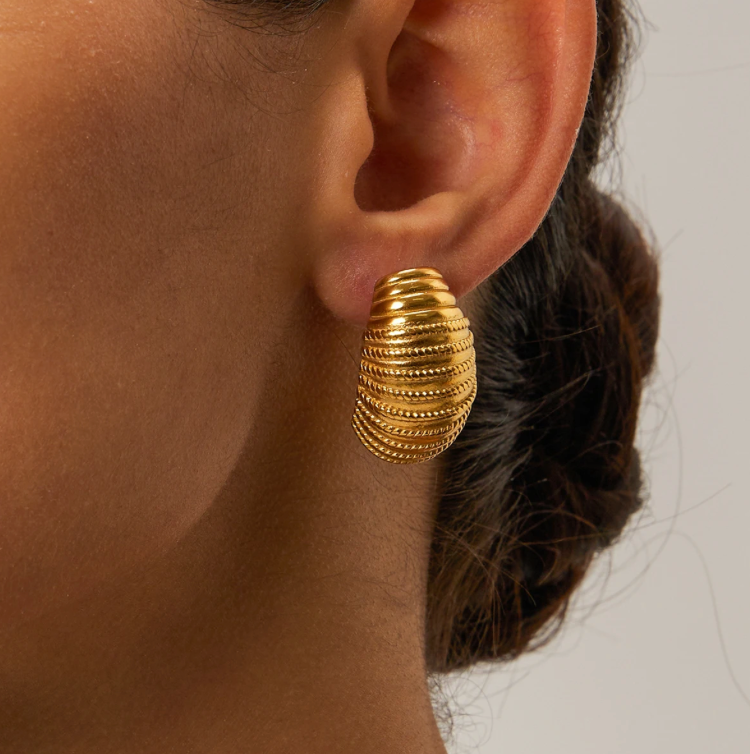 Boucles d'oreilles Shell