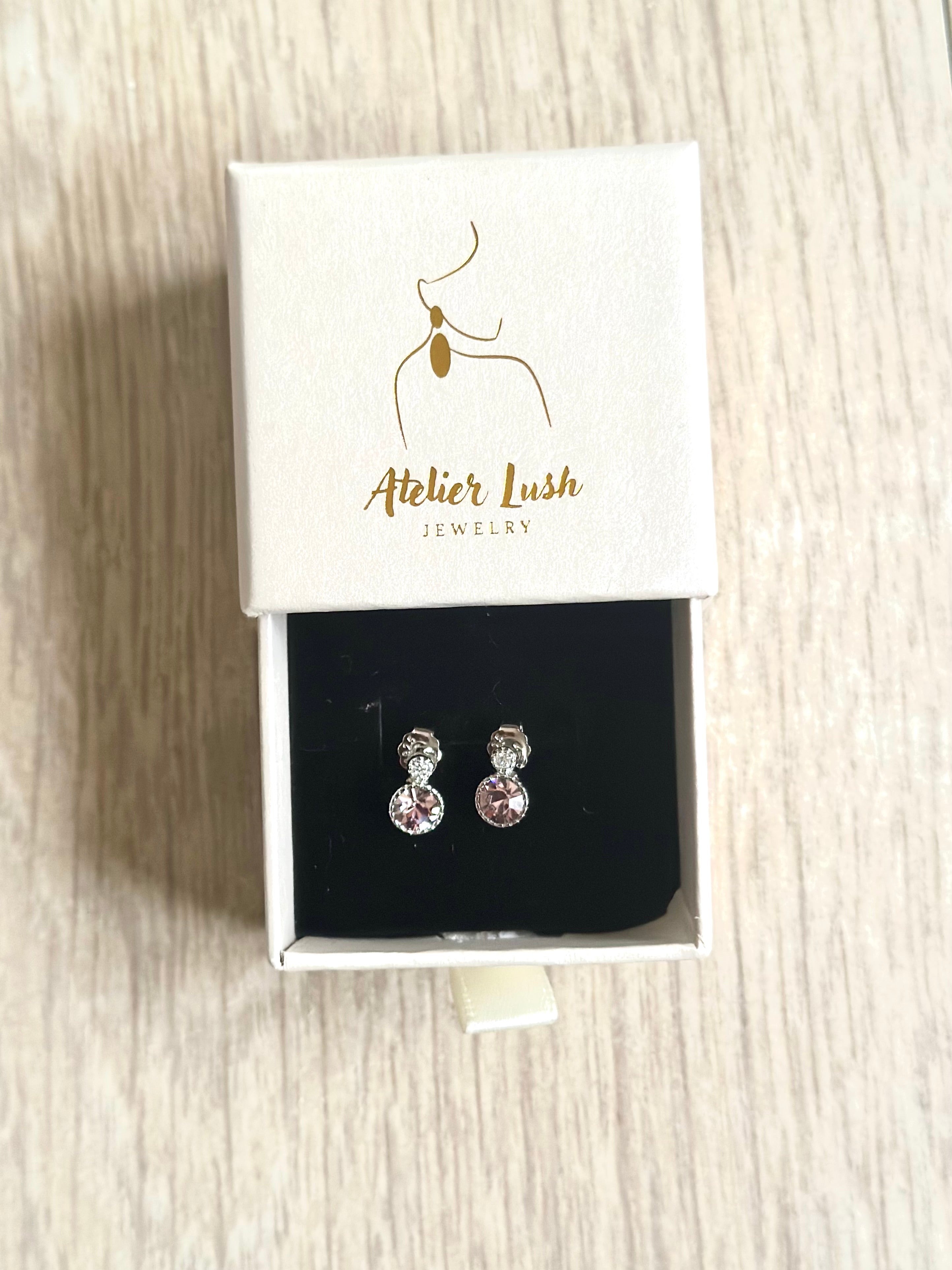 Boucles d’oreilles Roséa