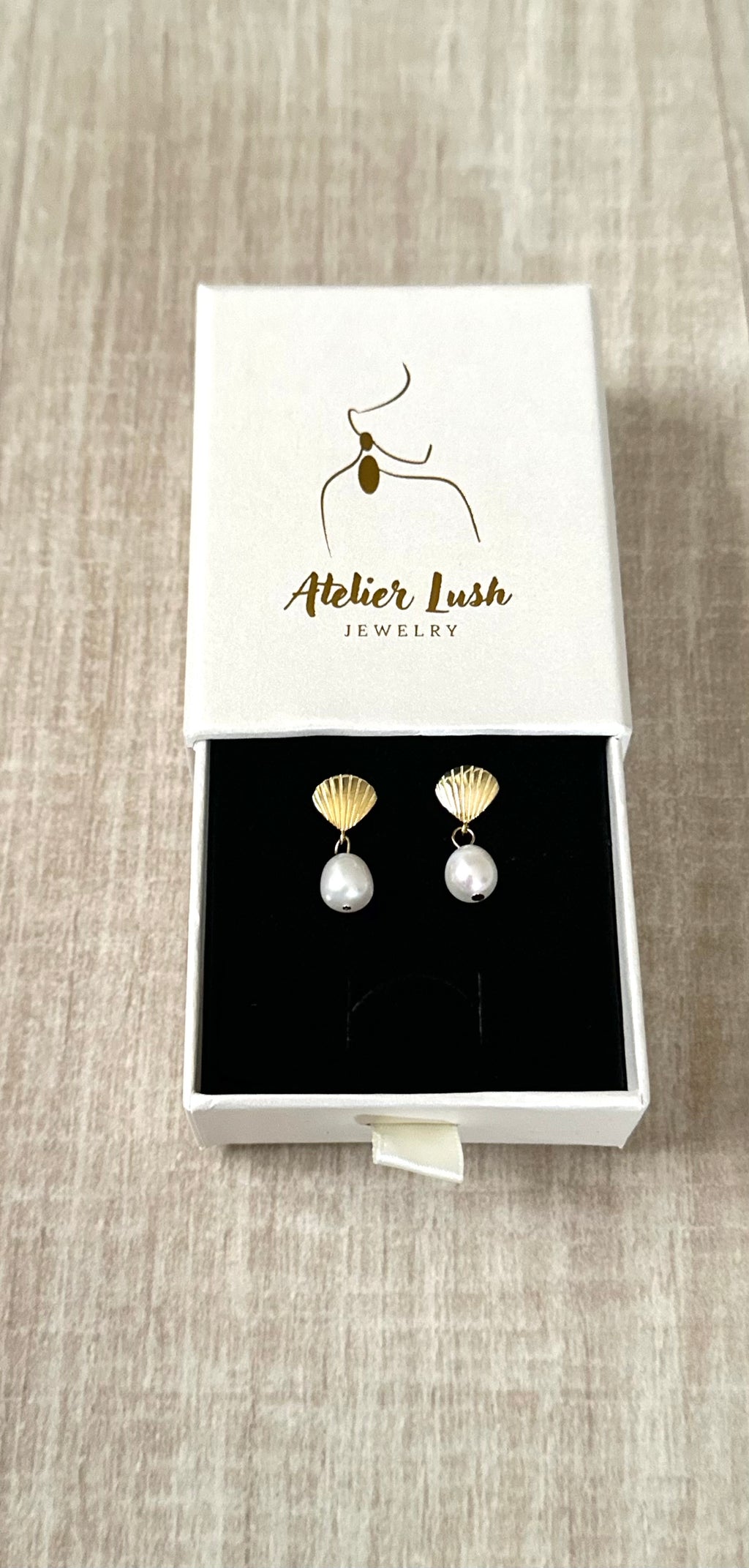 Boucles d’oreilles Coquillage