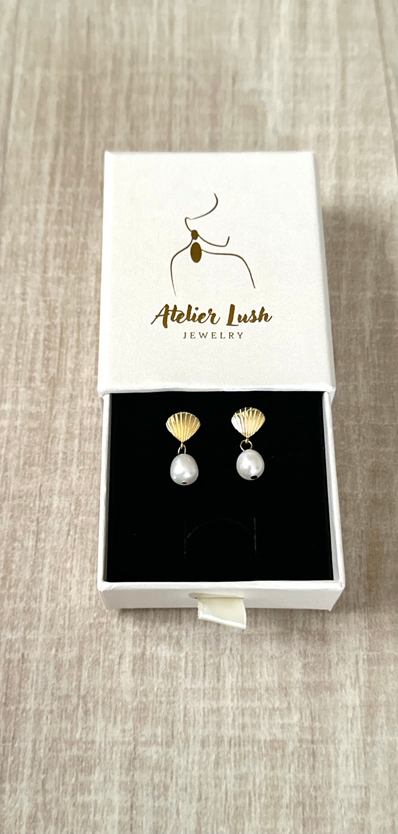 Boucles d’oreilles Coquillage