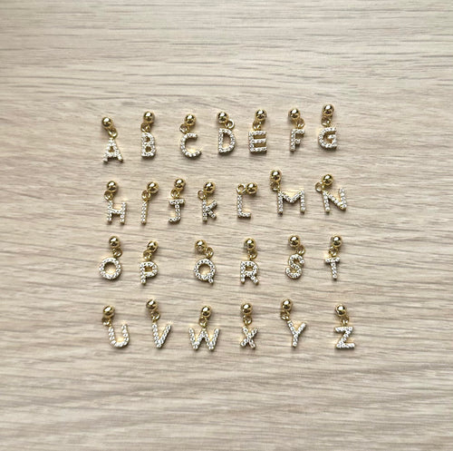 Collier Charms - Lettres